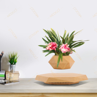 Maceta Moderna Levitante Personalizada, Rotación Magnética de 360 Grados, Decoración Inteligente para el Hogar, Macetas de Escritorio