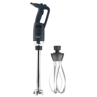 Mixeur plongeant commercial haute vitesse en acier inoxydable, mixeur à main avec boutons poussoirs, 270W, 2 vitesses, multifonctionnel