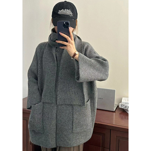 Nuevo 2024, chales de punto versátiles para mujer, bufanda, Poncho, suéter, cárdigans, chal de gama alta de lana Real, abrigos envolventes - Product Image 1