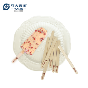 Que kem dùng một lần in logo tùy chỉnh 114*10*2MM, dụng cụ làm kem - Product Image 6