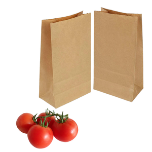 ถุงกระดาษคราฟท์สีน้ำตาลไม่มีหูจับสำหรับเก็บอาหารขายดีจากแบรนด์เวียดนาม - Product Image 3