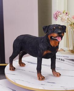 Interesante Decoración de Jardín con Figuras de Perros Rowena, Estatuas Realistas, Adornos Decorativos de Resina - Product Image 1