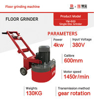 Expédition rapide personnalisable directe d'usine de rectifieuse de plancher de double disque de prix concurrentiel