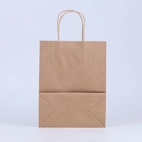 Sac d'emballage alimentaire de livraison de logo imprimé personnalisé sac de nourriture à emporter sacs en papier kraft de restaurant
