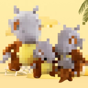 Peluches <span class=keywords><strong>Pokémon</strong></span> Cubone unisexe géantes en gros, grandes poupées pour machine à griffes, jouets en peluche de personnages de dessins animés pour enfants - Product Image 1