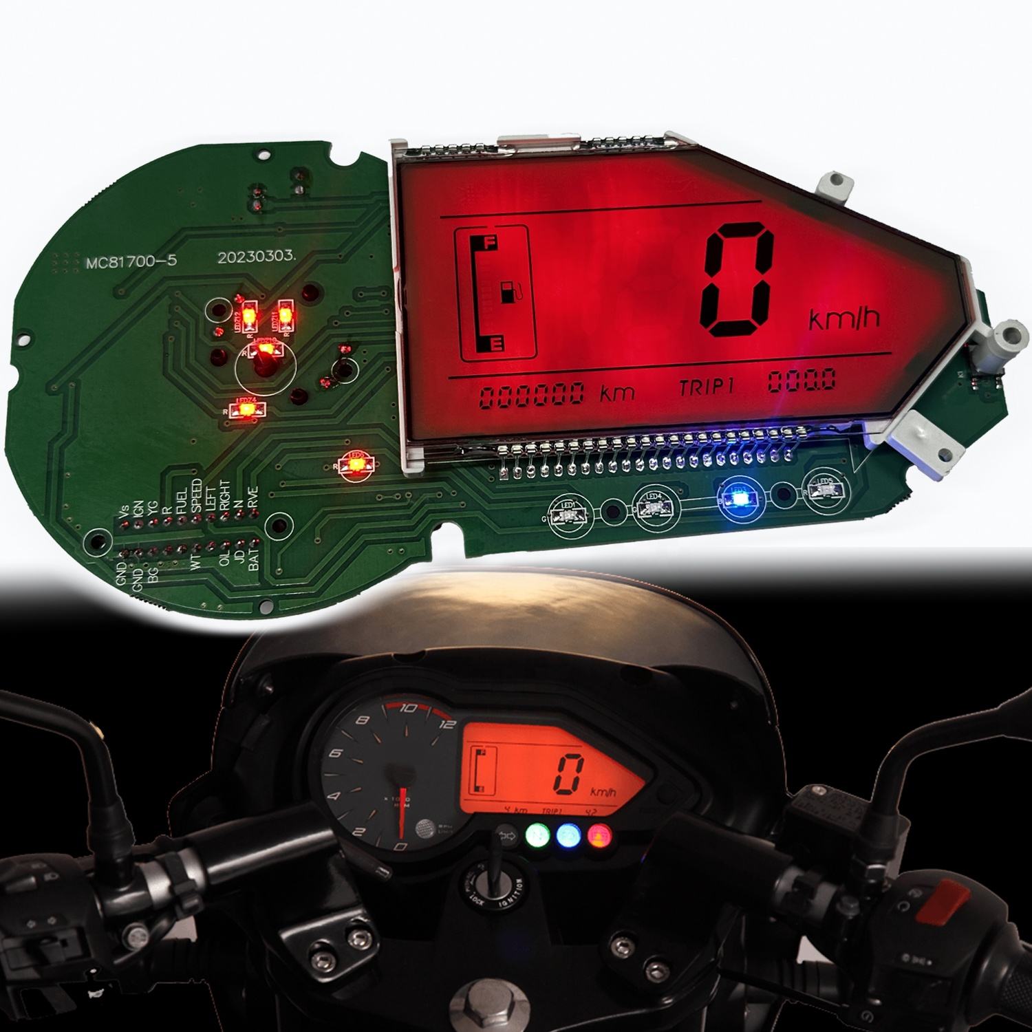 Speedometer Pulsar Rs 200 Digital Meter Speedometer Pulsar 200 Ns