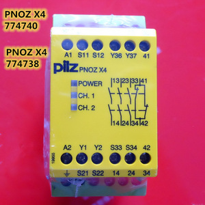 Pilz Safety <b>Relay</b> PNOZ X4 24VDC 10A Output For Industrial Safety Applications - Product Image 5