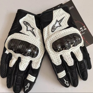 Gants de moto en fibre de carbone certifiés, gants de protection pour hommes avec construction résistante à l'abrasion - Product Image 6