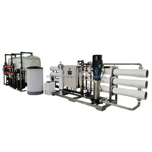 Desalinasi air untuk irigasi pertanian, mesin perawatan air sistem RO tanaman braket industri