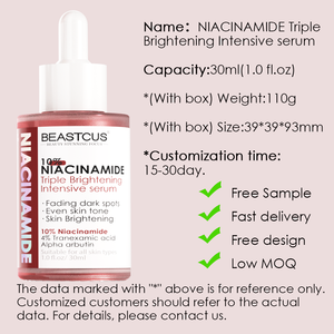 Sérum Aclarante de Triple Acción con 10% de Niacinamida, 4% de Ácido Tranexámico y Arbutina para Blanquear - Product Image 6