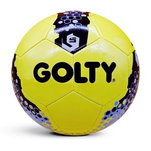 كرة قدم GOLTY GSM-1001 مقاس 5 بوزن 220-240 جرام ومحيط 680-700 ملم مع خياطة آلية من البي في سي - Product Image 1