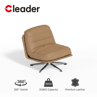 Fauteuil de bureau commercial en cuir PU, pivotant, inclinable, confortable, ergonomique, pour une personne