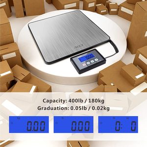 Digital Shipping <b>Scale</b> 400lbs/180Kg Stainless Steel Postal for Luggage/Small Pets/warehouse Heavy Duty Postage Digital Shipp - Product Image 3