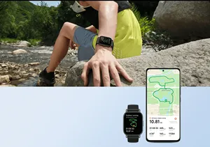 สำหรับนาฬิกา Xiaomi redmi 5 Lite ทองอ่อนสำหรับ smartband 1.96 "AMOLED Display 5 ATM สำหรับบลูทูธ - Product Image 4