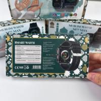 Montre intelligente M77 Écran tactile Moniteur de sommeil Bracelet étanche Sport Montre intelligente connectée musulmane