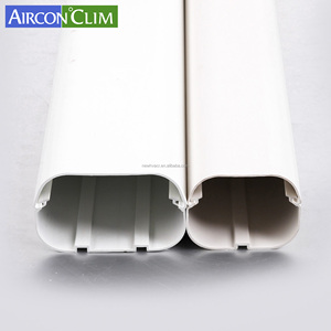 Vente directe usine – Gaine de protection droite en PVC blanc de 2 m pour conduites de <span class=keywords><strong>climatisation</strong></span> et mini-split - Product Image 2