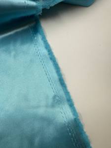 Vải Satin bóng <span class=keywords><strong>100</strong></span>% <span class=keywords><strong>Polyester</strong></span> 75*150D 120g 150cm nhuộm sợi bán buôn dùng cho trang trí nhà cửa & may mặc cho bé gái - Product Image 4