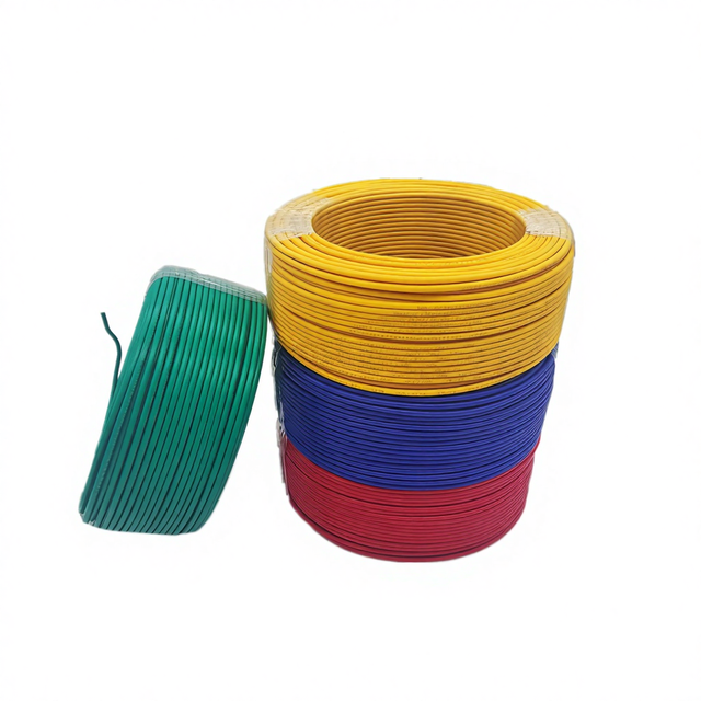 Single Core PVC Building Wire for House Wiring Solid Electrical Cable in 1.5mm 2.5mm 4mm 6mm 10mm Sizes