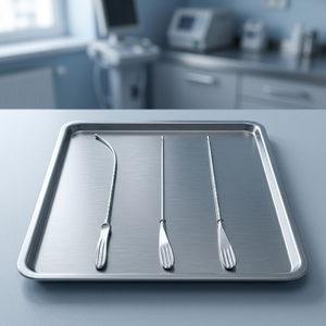 Najmmy Sims Uterine Sound Right, Instrument chirurgical gynécologique malléable, certifié CE ISO13485 Classe I, manuel - Product Image 3