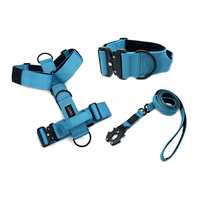 Collier, harnais et laisse pour chien Bulldog, nouvelle conception, coloré, haute qualité, robuste, réglable, avec rembourrage confortable