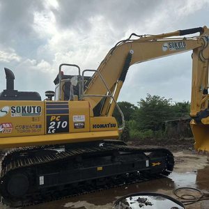 รถขุด KOMATSU PC210lc มือสอง น้ำหนักใช้งาน 21 ตัน พร้อมมอเตอร์ เกียร์บ็อกซ์ PLC สำหรับงานก่อสร้างและเหมืองแร่ - Product Image 4