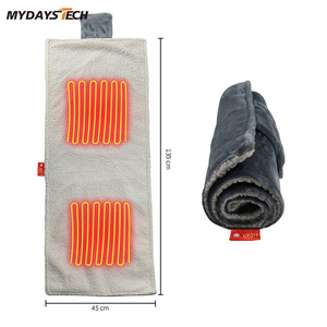 Mydays al aire libre nueva etiqueta controlador eléctrico recargable portátil calentado Sherpa silla Pad Mat Manta - Product Image 4