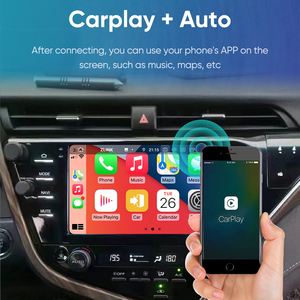 12.3 "đài phát thanh xe máy nghe nhạc Màn hình cảm ứng Android 13 cho Toyota Camry 2018 - 2020 GPS Stereo Carplay xe đài phát thanh - Product Image 3