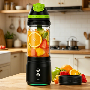 Nuevo Diseño, Licuadora Portátil Recargable de 700 ml y 240 W, Mini Licuadora para Viajes en Auto y Camping - Product Image 2