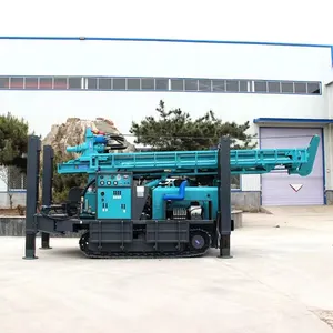 350M Water Well Portable Rotary Crawler Tractor Water Well Mounted Drilling Rig