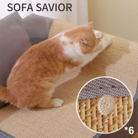 Tapis de protection anti-griffures pour canapé, pour le tranchage des griffes des chats, avec jouets pour chat à griffes fixées, vente en gros