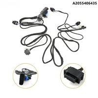Système d'aide au stationnement, faisceau de câblage, pare-chocs avant pour Mercedes-Benz Classe C W205, câble de capteur PDC, 2055406435 A2055406435