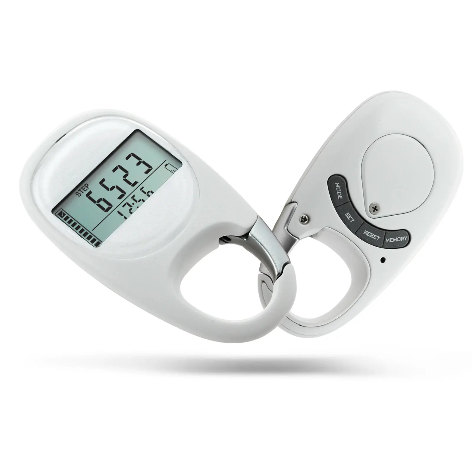 LCD Waterproof For Kids Dog Belt Keychain Bulk Calorie Step Counter Mini Digital Pedometer