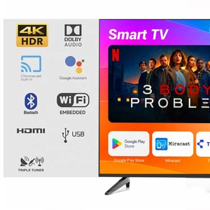 OEM ODM ทีวีสมาร์ทแอนดรอยด์ LED OLED QLED ความละเอียด 2K 4K Ultra HD FHD ขนาด 15 19 22 24 27 32 40 43 50 55 65 75 85 นิ้ว พร้อม Wifi - Product Image 2