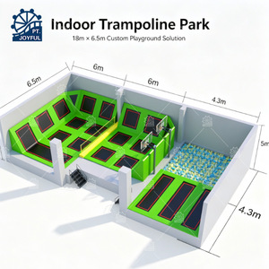 Parque de Trampolines Personalizado para Interiores y Exteriores, para Niños y Adultos - Product Image 1