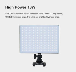 YONGNUO — éclairage LED YN300AIR II bi-couleur rvb pour caméra, lumière pour vidéo <span class=keywords><strong>youtube</strong></span>, kit de lumière en option pour maquillage - Product Image 2