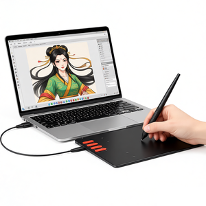 Tavoletta Grafica <span class=keywords><strong>per</strong></span> <span class=keywords><strong>Disegno</strong></span>, Design, Insegnamento, Uso su Laptop/Desktop, Stilo Senza Batteria con 16384 Livelli di Pressione, Disponibile - Product Image 2