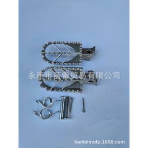 Pédales et repose-pieds en acier inoxydable modifiés pour motos tout-terrain CRF50-70 CQR Huayang Bosuer Controls - Product Image 3