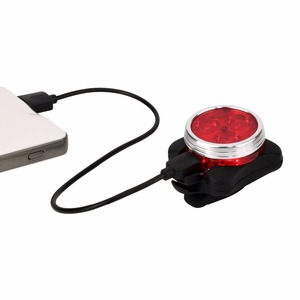 USB recargable Super brillante delantera y trasera LED bicicleta/bicicleta de Scooter de luz con 650mah batería de litio - Product Image 3