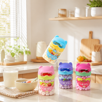 Yaourt de fruits sain pour bébé Aimo, collation pour enfants lyophilisée, morceaux de fruits naturels, sans OGM, marque propre, OEM, nourriture pour bébé