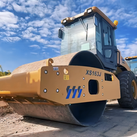 10 tonnes 12 tonnes 14 tonnes 16 tonnes 18 tonnes compacteur vibrant hydraulique diesel à double tambour XS143J XS163J XS183J XS203J rouleau de route