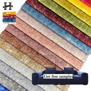 1015 # trang trí nội thất 100Polyester Burnout nhung vải nhung mềm nhung sofa vải Bronzing nhung vải - Product Image 1