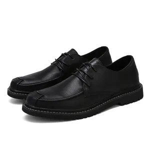 Zapatos Deportivos Casuales de Piel Genuina para Hombre, con Características Antideslizantes para Primavera e Invierno - Product Image 3