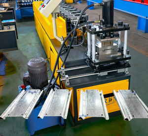 เครื่องขึ้นรูปแผ่นม้วนประตูม้วนแบบอัตโนมัติเต็มรูปแบบ พร้อมลูกกลิ้งลายนูน ประสิทธิภาพสูง ใช้งานง่าย - Product Image 1