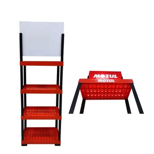 Présentoir d'huile à <span class=keywords><strong>moteur</strong></span> Étagère de vente au détail en plastique Magasins de centre commercial Présentoir de produits automobiles robuste - Product Image 3