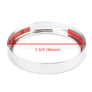 Cubierta de Instrumentos para Motocicleta Moshark, Bisel de Odómetro Metálico de 96 mm para Modificación del Tablero de Harley XL - Product Image 1