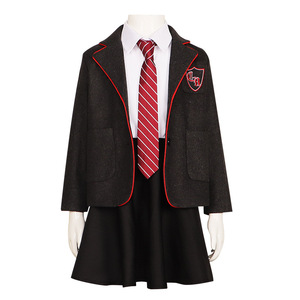 Disfraz de cosplay para niños del uniforme escolar Matilda Hortencia de Star's Edge con blazer, falda y corbata - Product Image 5