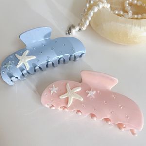 New Arrival <b>Sweet</b> Personality Luxury Inlaid Pearl Shell Unisex Acetate Hair Claw for Wedding - Product Image 6