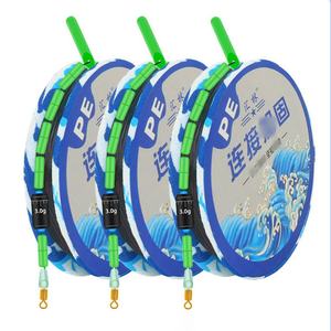 Ensemble <span class=keywords><strong>de</strong></span> lignes <span class=keywords><strong>de</strong></span> pêche à la carpe noire renforcée Pe à la main - Product Image 2