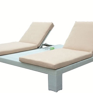Mimbre salón para natación <span class=keywords><strong>piscina</strong></span> de aluminio al aire libre muebles de salón sillón de mimbre Silla de salón - Product Image 1