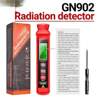 ANENG GN902 Detektor Radiasi Elektromagnetik Portabel LCD Alarm Cahaya Pengukur Suhu Dosimeter dengan Resolusi V/m